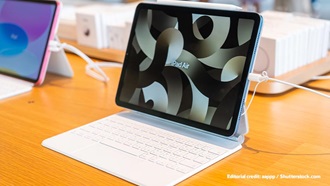 iPad Air 2024 in esposizione